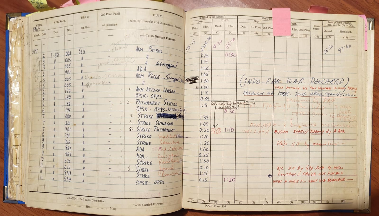 Flight Logs - Historical Image 3